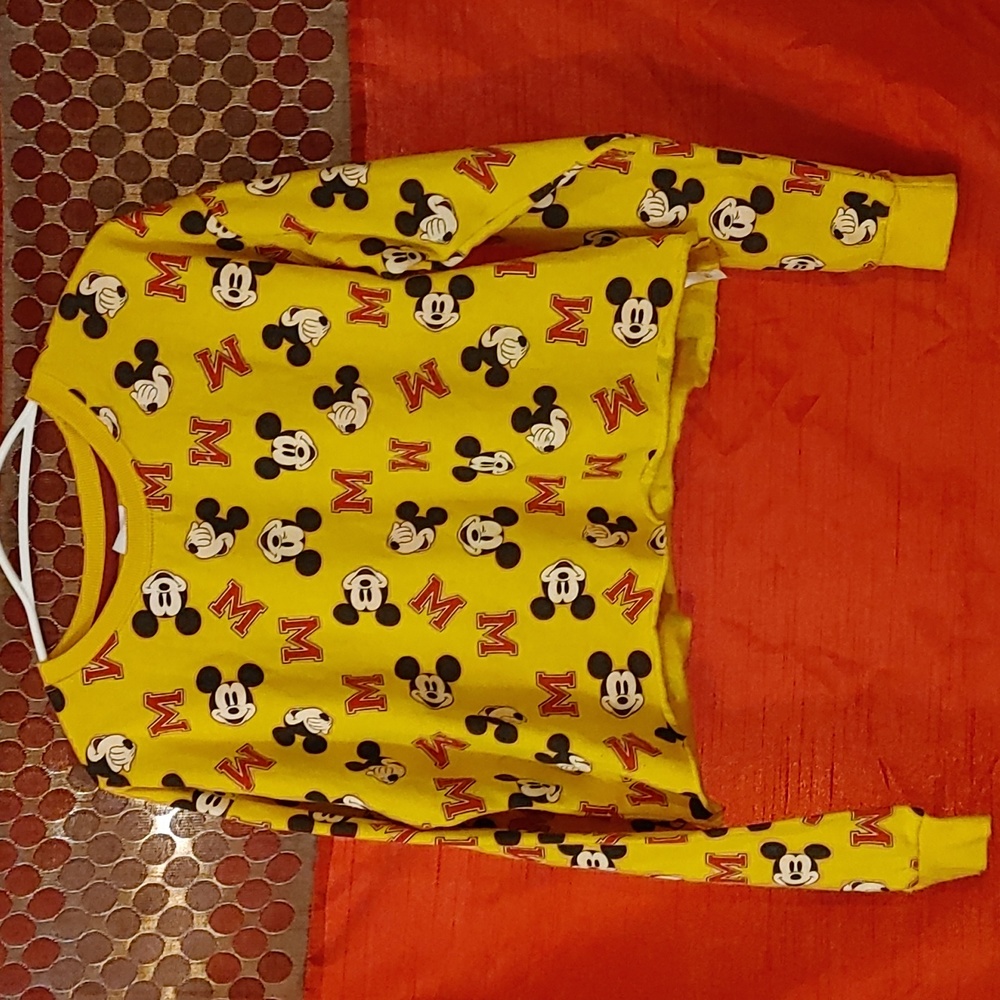 ✅Disney Mickey Mouse Crop Top